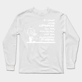 Forms Long Sleeve T-Shirt